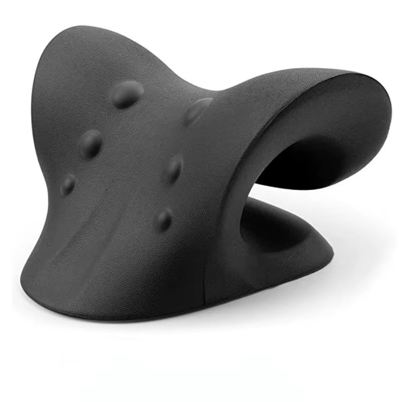 Neck Shoulder Relaxer Cervical Traction Device Pain Relief Cervical Spine Alignment Chiropractic Neck Stretcher Pillow Massage
