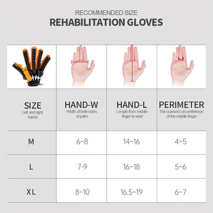 Intelligent Massage Gloves Robot Rehabilitation Gloves for Stroke Hemiplegia Hand Function Recovery Finger Trainer Hand Exercise