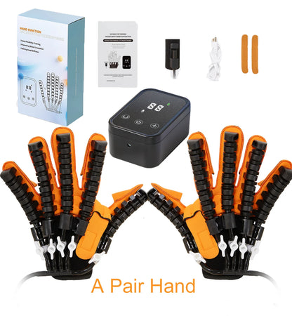 Intelligent Massage Gloves Robot Rehabilitation Gloves for Stroke Hemiplegia Hand Function Recovery Finger Trainer Hand Exercise