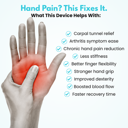 Nurva™ - 3 in 1 Hand Massager